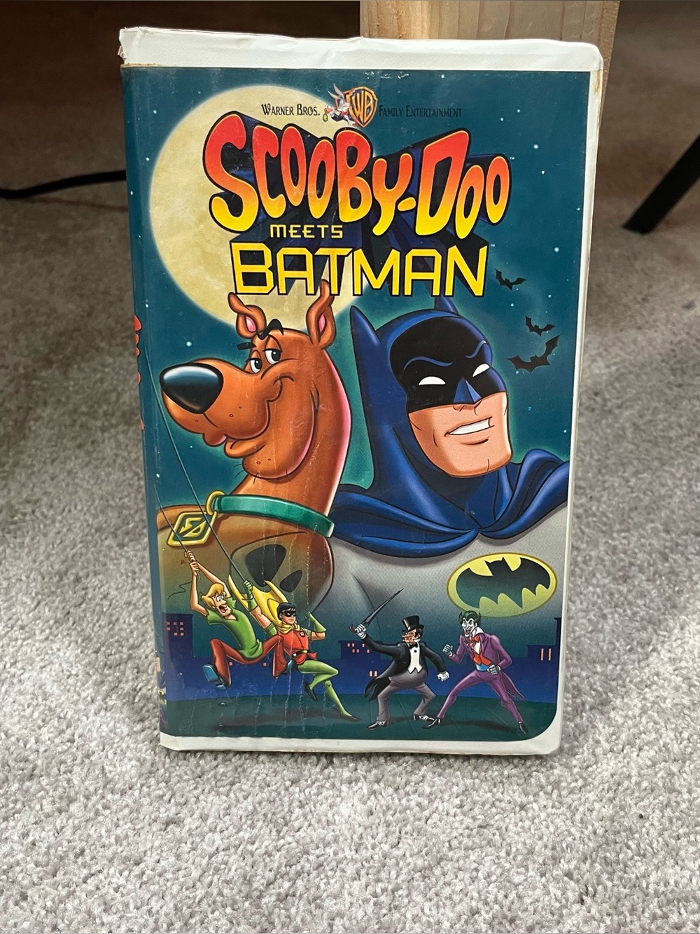 Scooby-Doo Meets Batman VHS Tape Warner Home Video Animation Color USA Tested